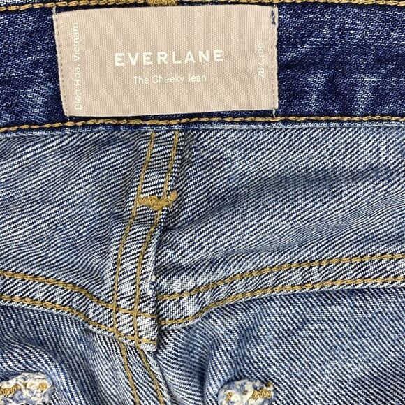 Everlane The Cheeky jeans. Size 28 crop - Picture 7 of 8